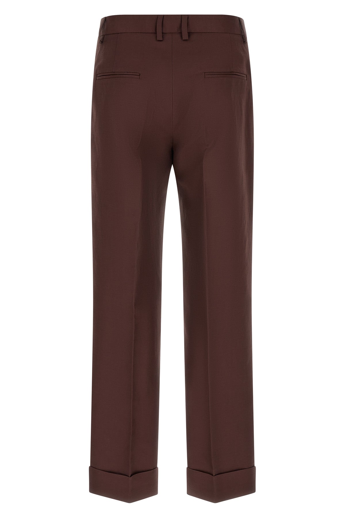 charlie viscose and linen blend trousers