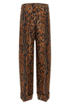 alberto biani pure silk trousers define a fluid and relaxed silhouette through a