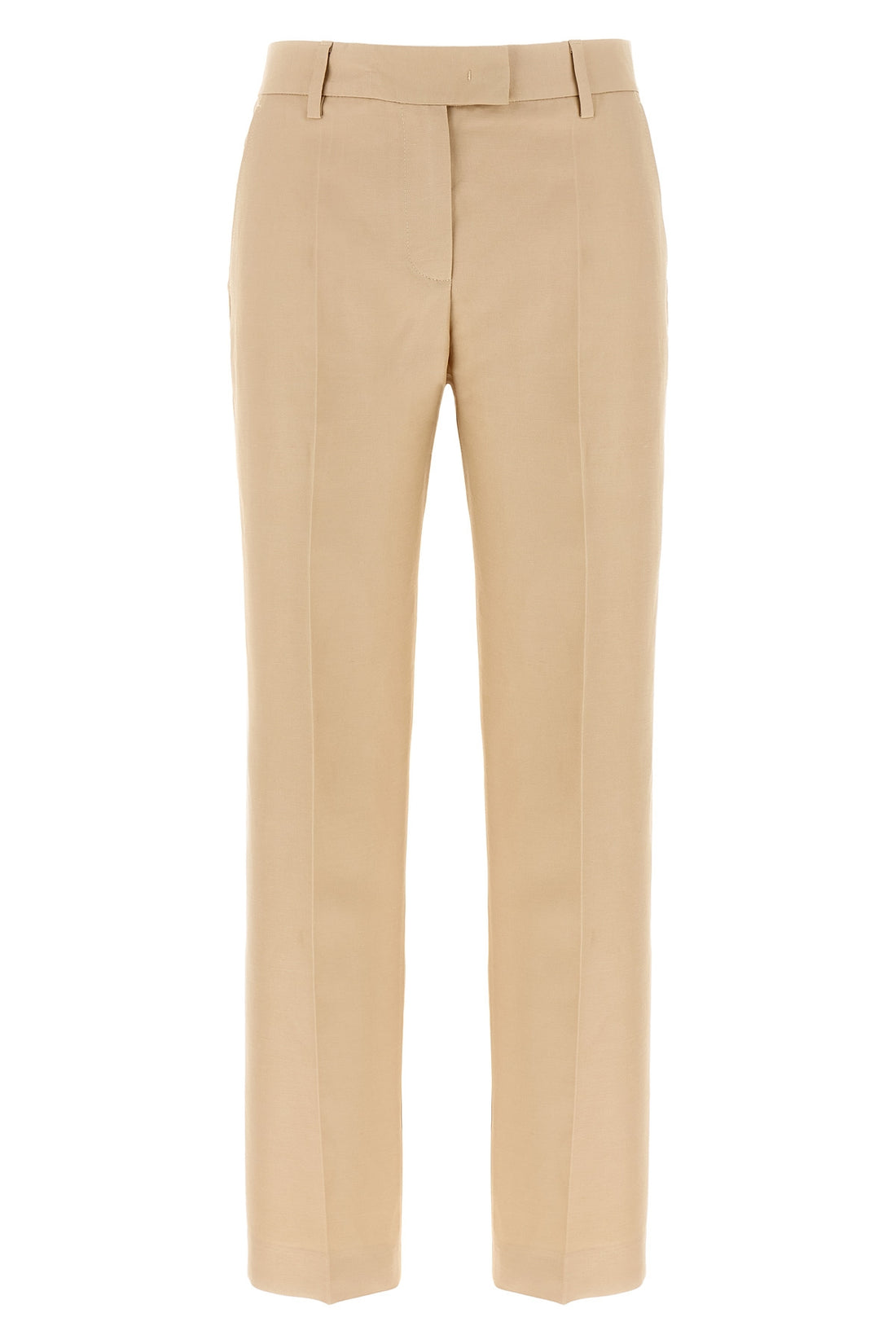 ALBERTO BIANI 46 chinos in linen blend