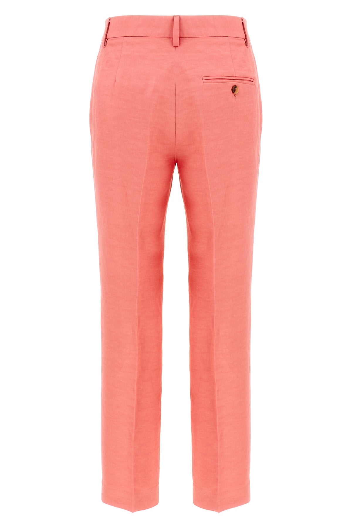 chinos in linen blend