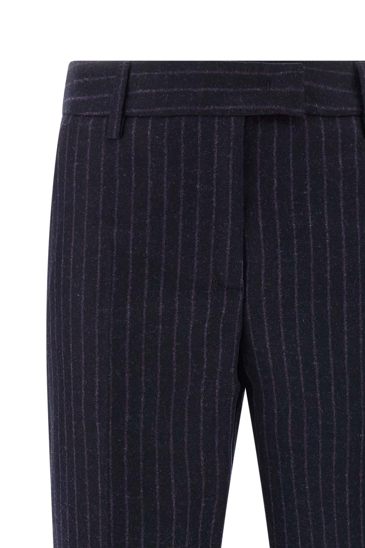 franca pinstripe wool pants