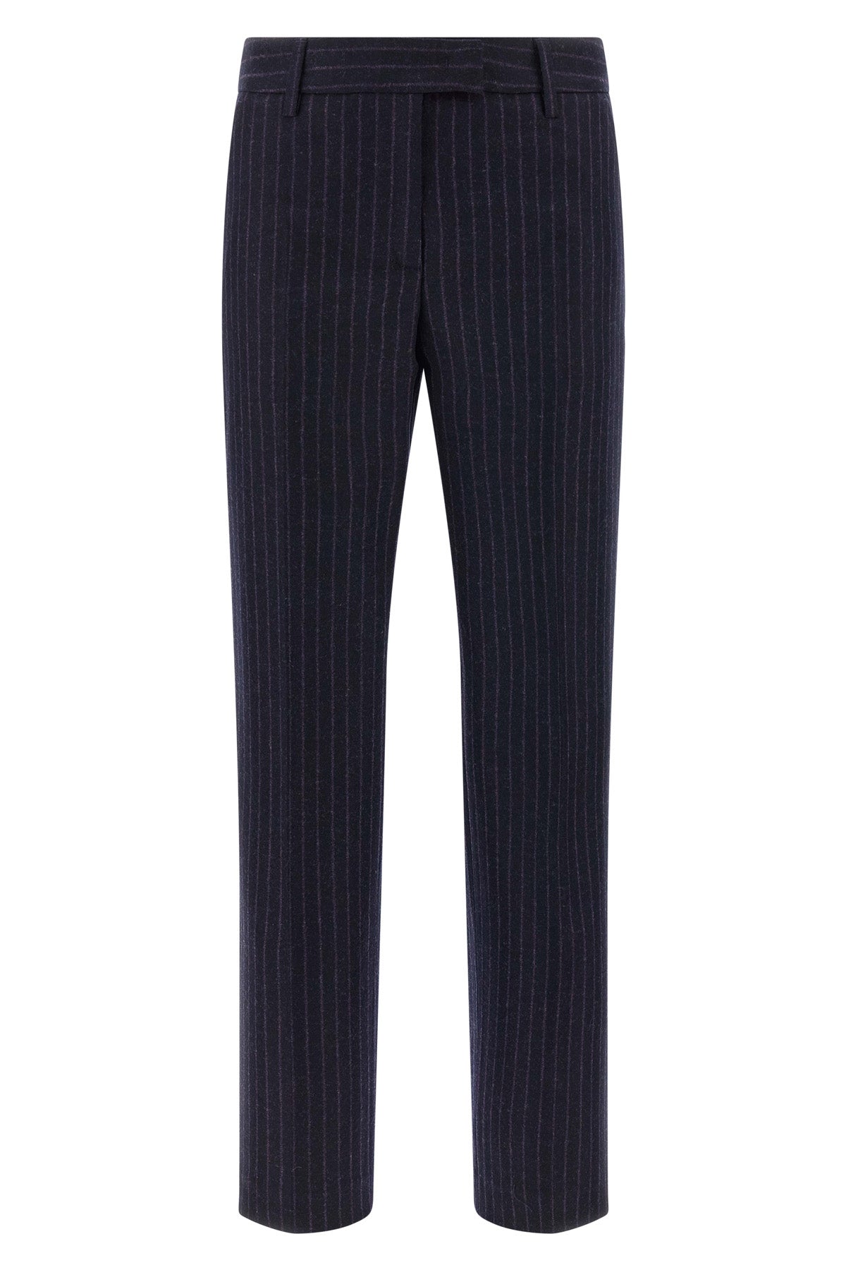 franca pinstripe wool pants