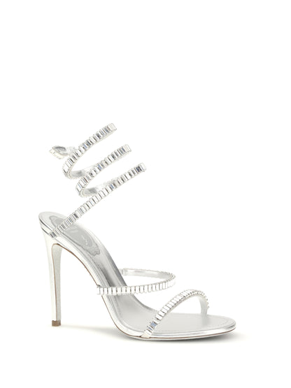 RENE CAOVILLA 36 rhinestone sandals