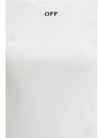 OFF-WHITE 38 off stamp rib basic t-shirt 