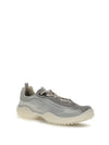 bubble sneakers in technical fabric and suede