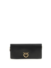 PINKO OS love medium clutch bag