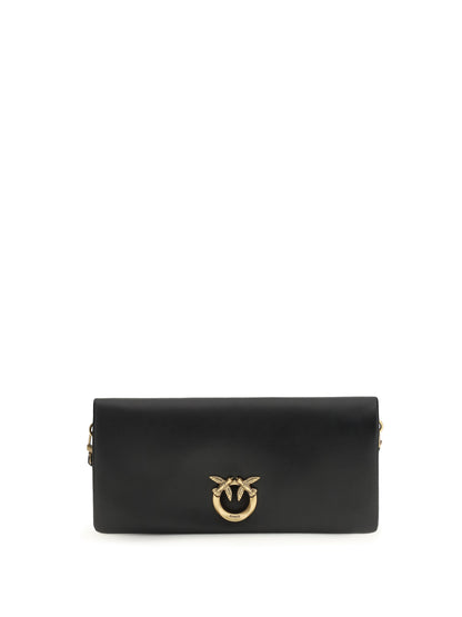 PINKO OS love medium clutch bag