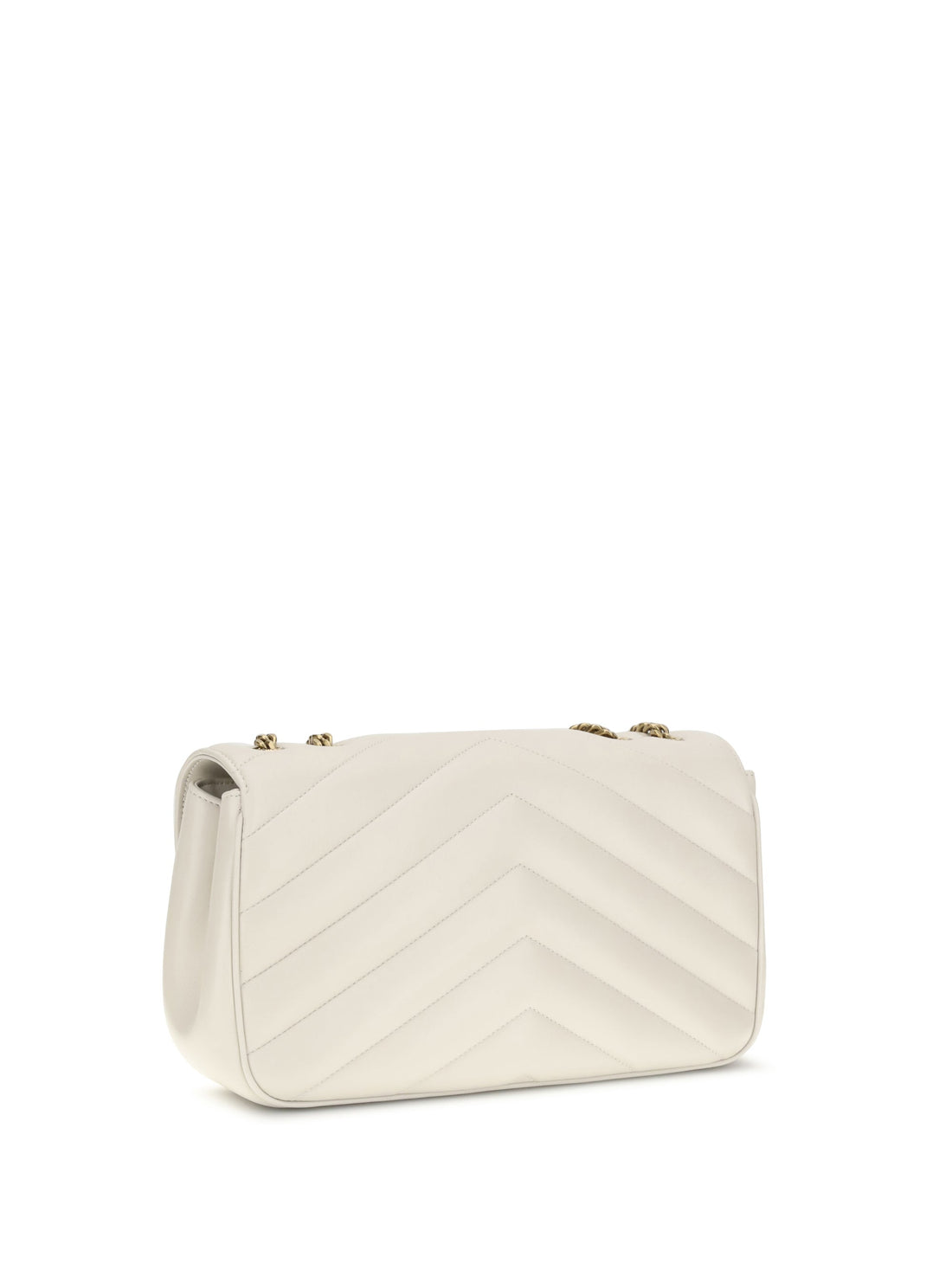 Medium Loulou Leather Shoulder Bag