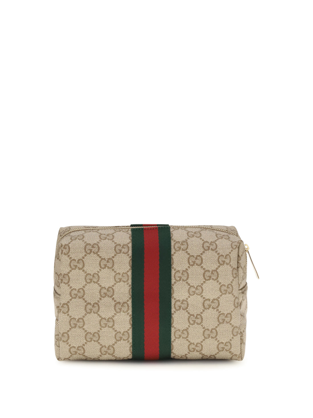 GUCCI OS medium beauty case with web stripe