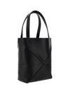 mini puzzle fold tote bag