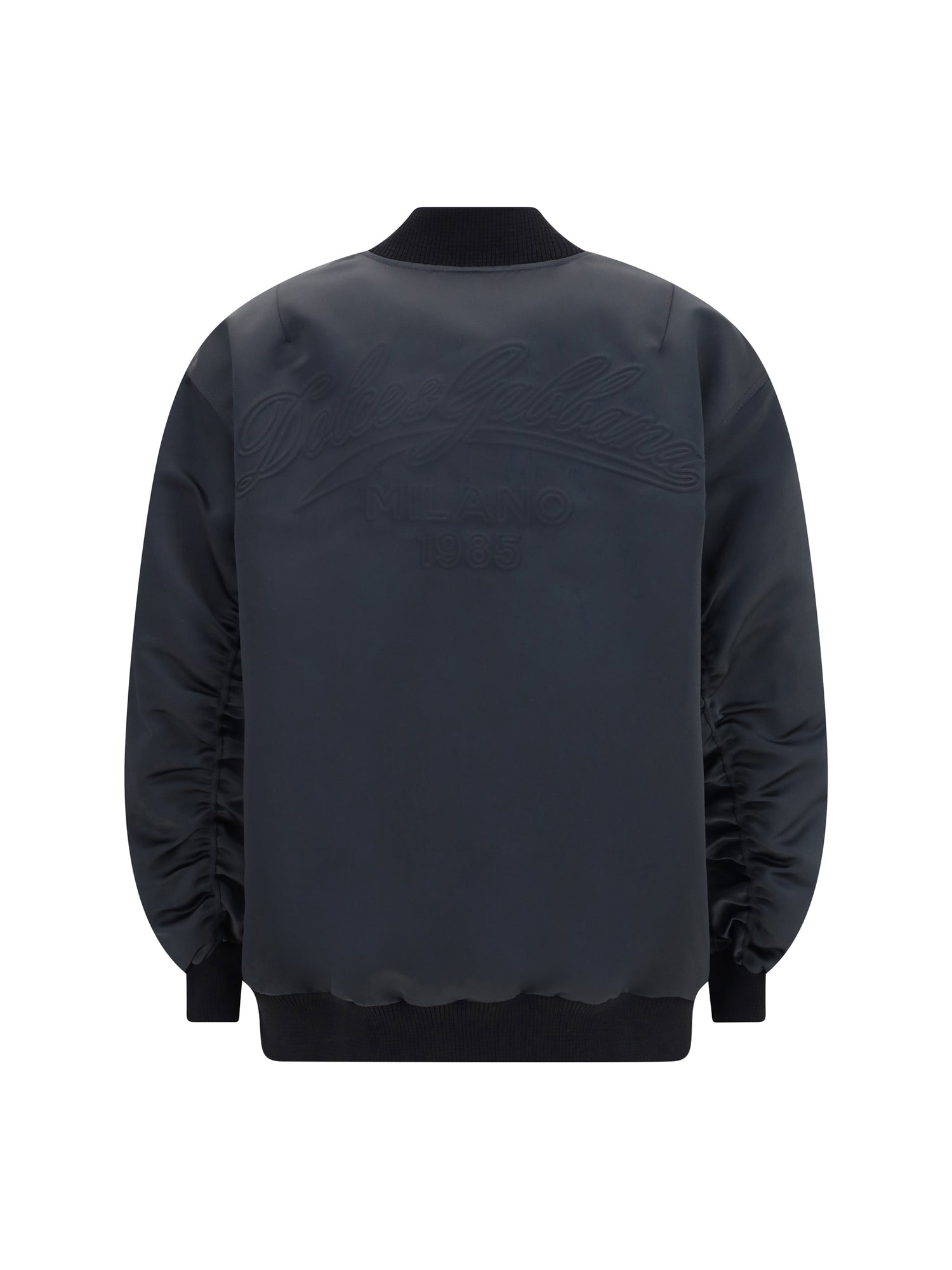 DOLCE &amp; GABBANA 38 oversized jacket with embossed print