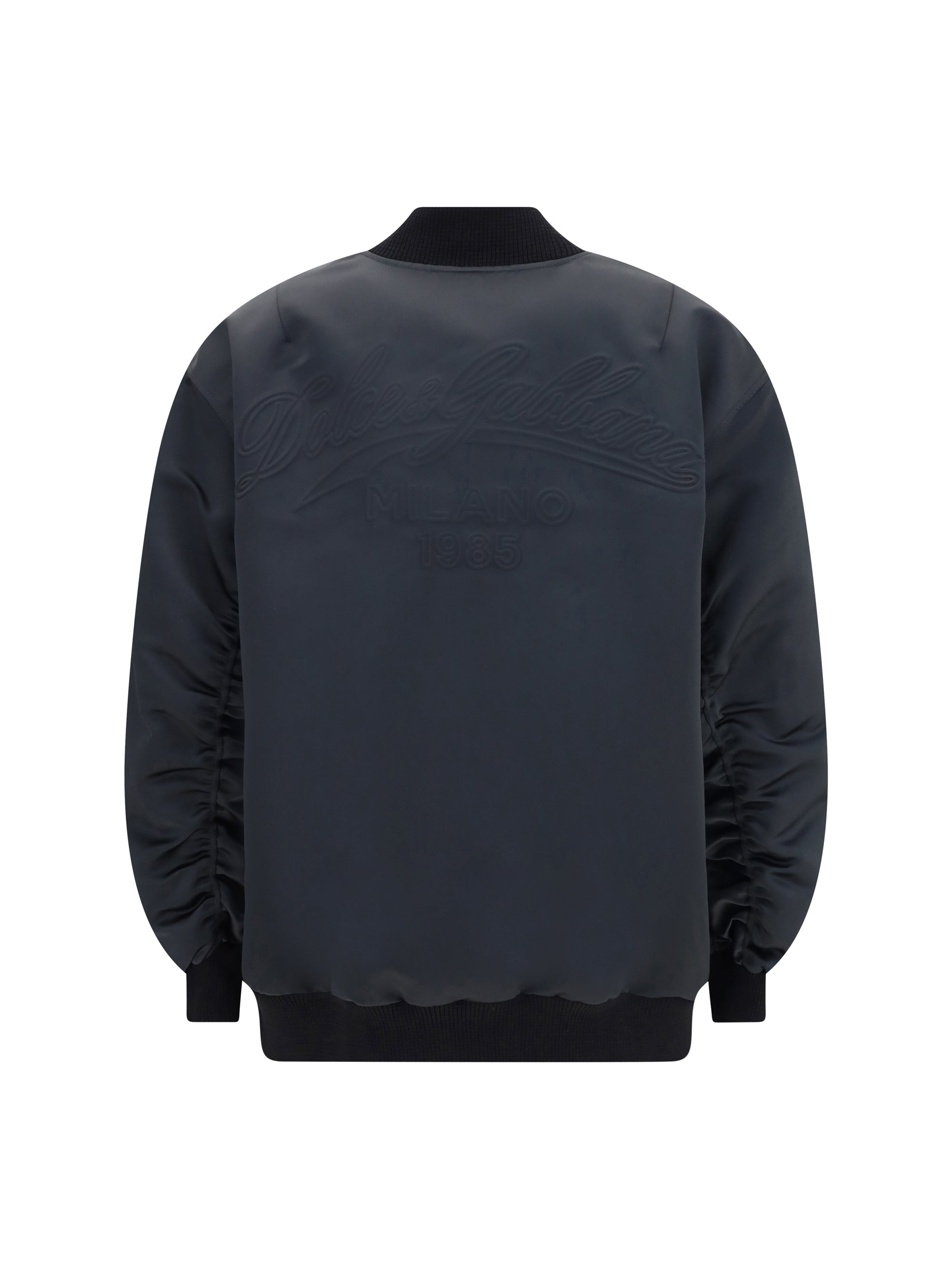 DOLCE &amp; GABBANA 38 oversized jacket with embossed print