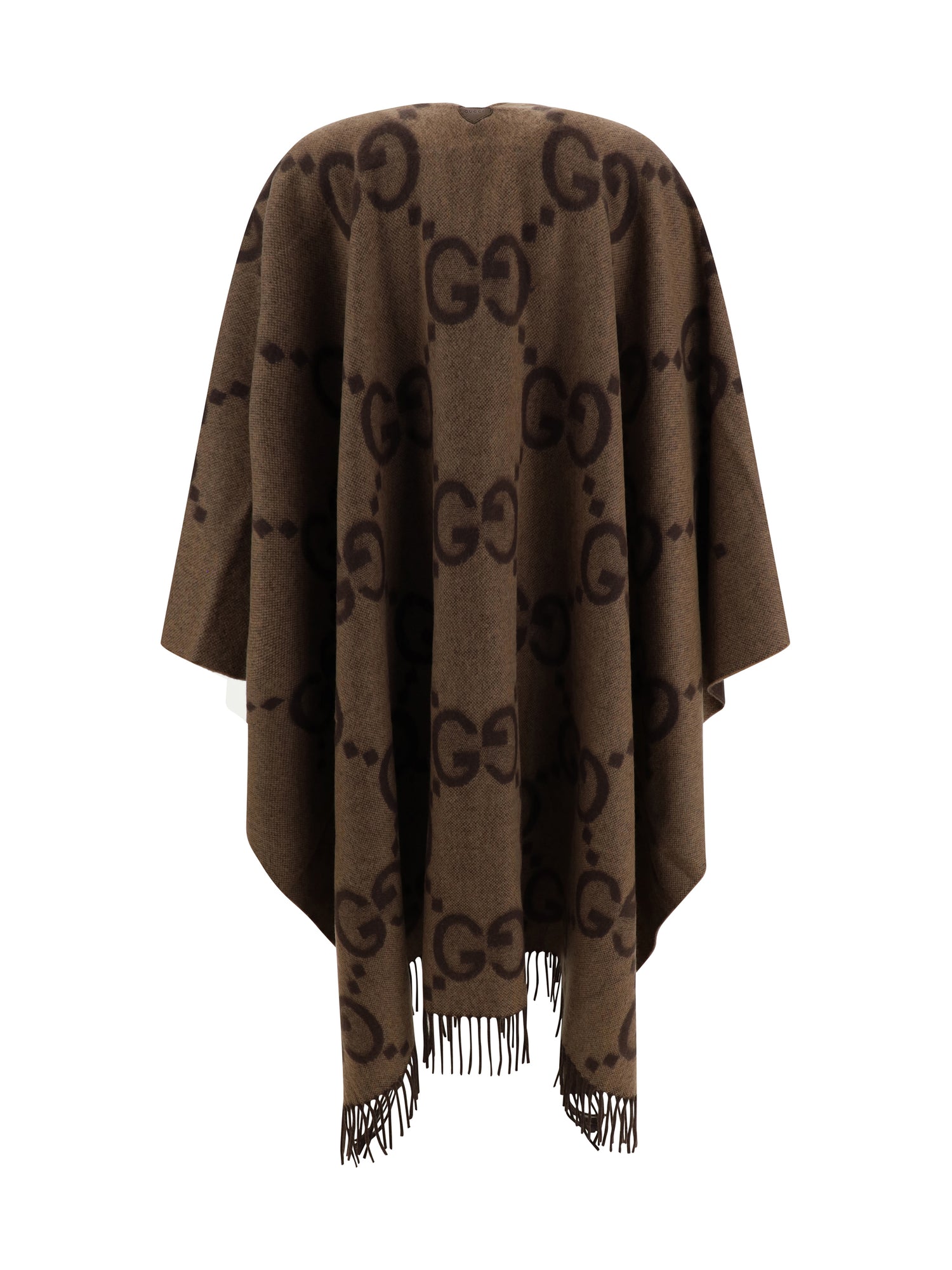 GUCCI OS cashmere cape
