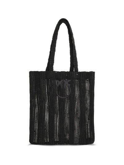 medium easy tote bag in raffia