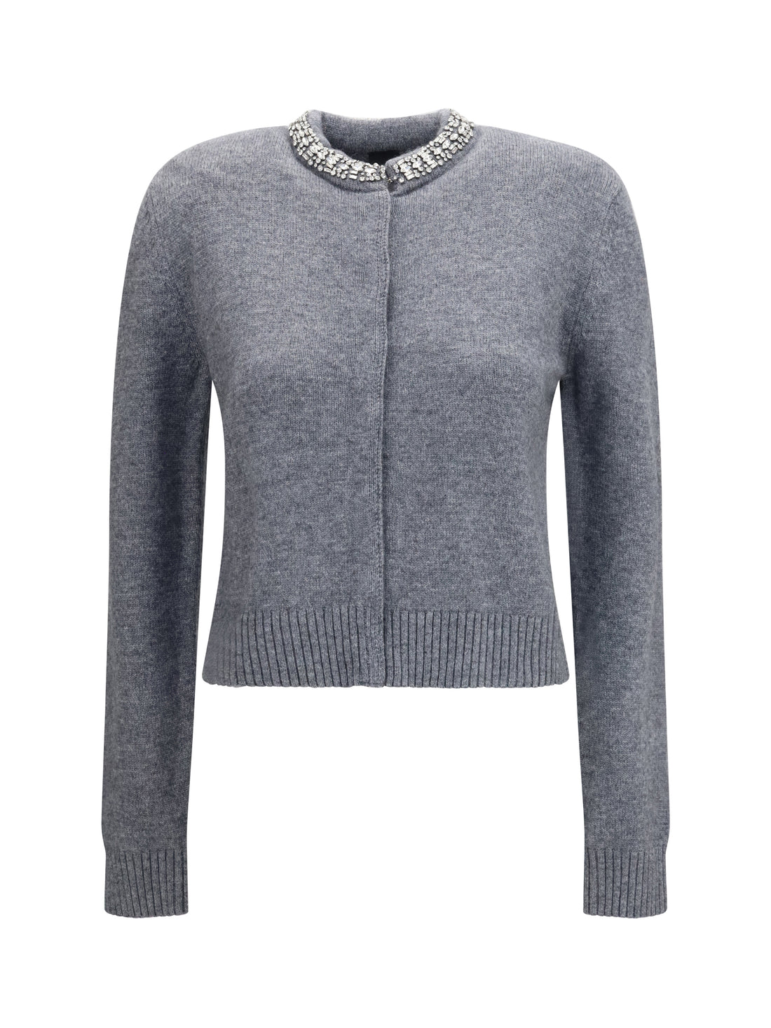 PINKO L colonia cardigan with jewel collar
