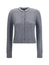 colonia cardigan with jewel collar