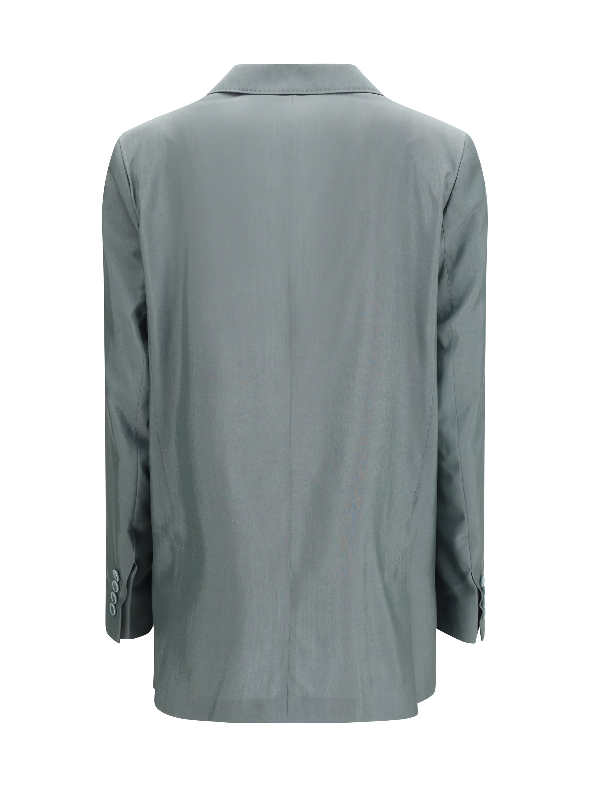 mxmalbata blazer in wool and silk