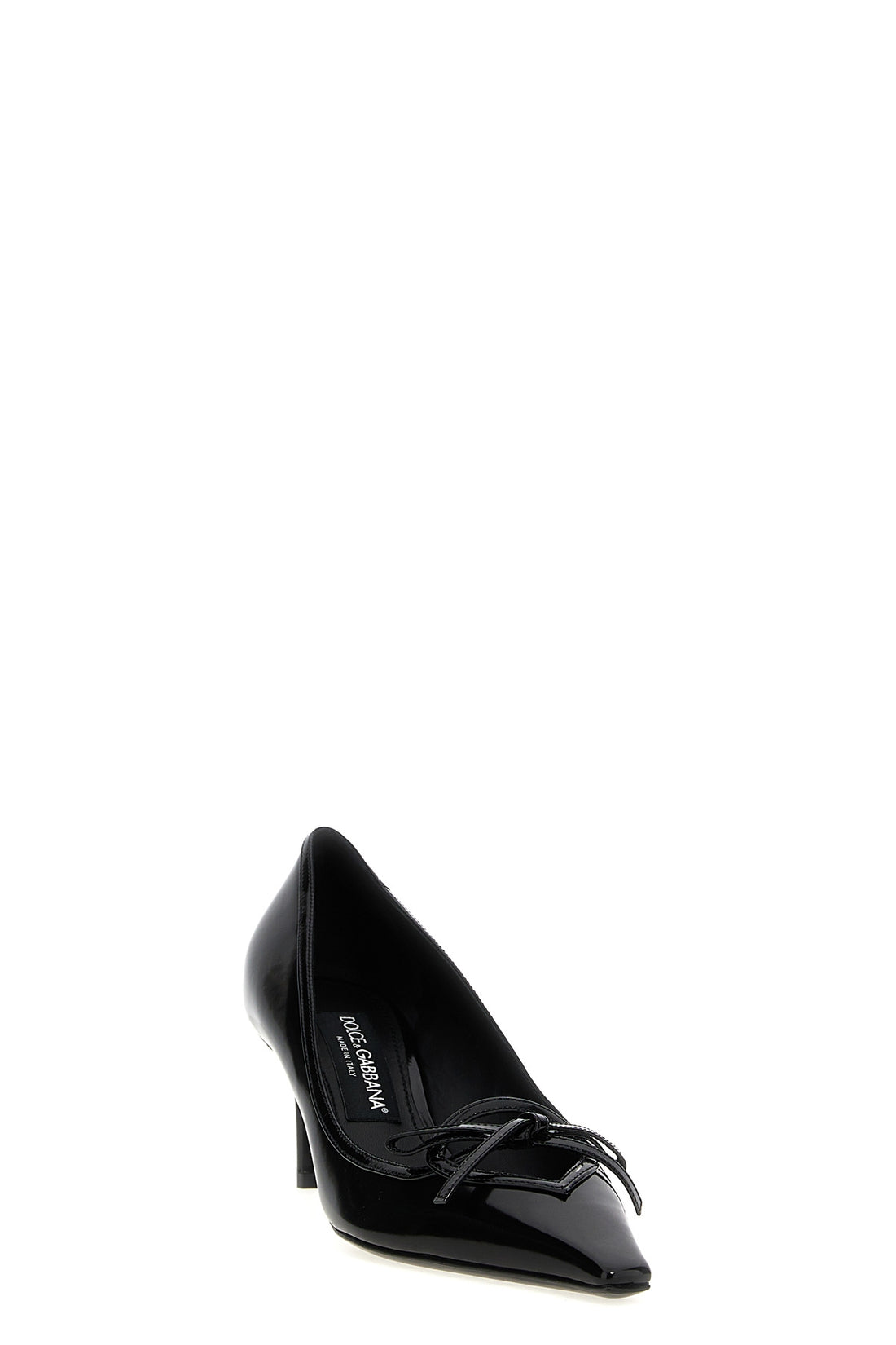DOLCE &amp; GABBANA 37 mun shiny leather pumps