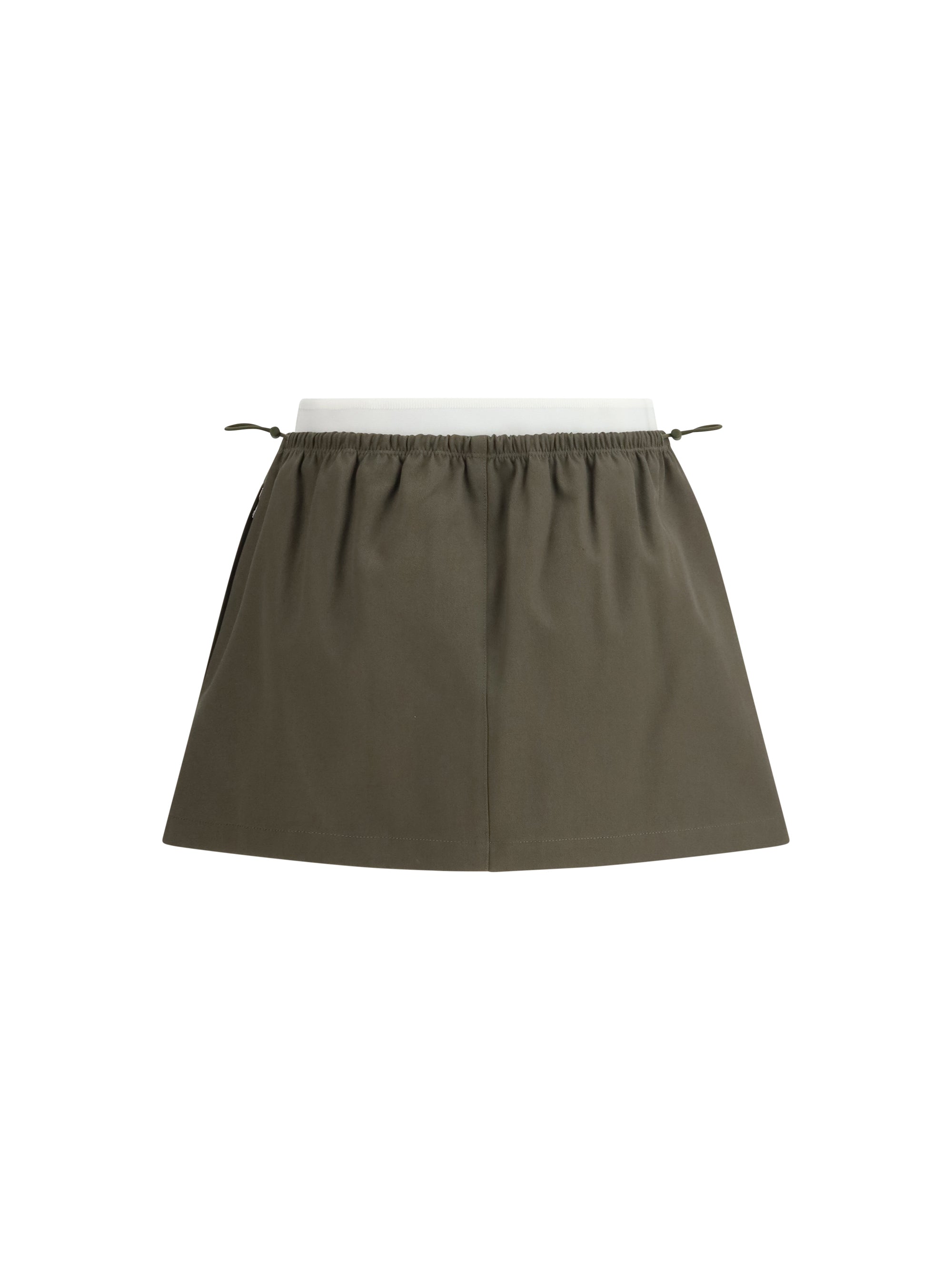ALEXANDER WANG M drawstring mini skirt