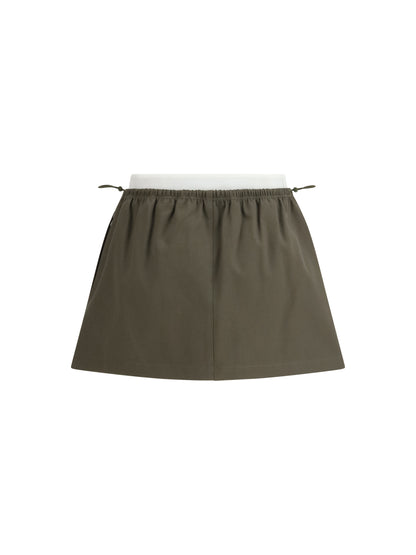 ALEXANDER WANG M drawstring mini skirt