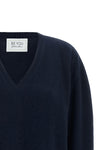 the be you v-neck sweater exemplifies the refined construction of knitwear throu