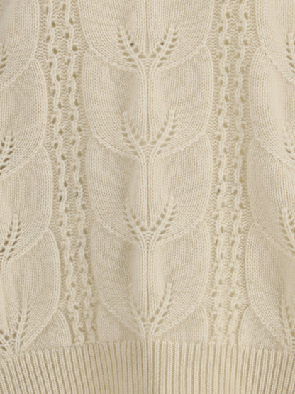 ERMANNO SCERVINO 38 oversized perforated sweater