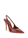 miss z slingback patent leather pumps