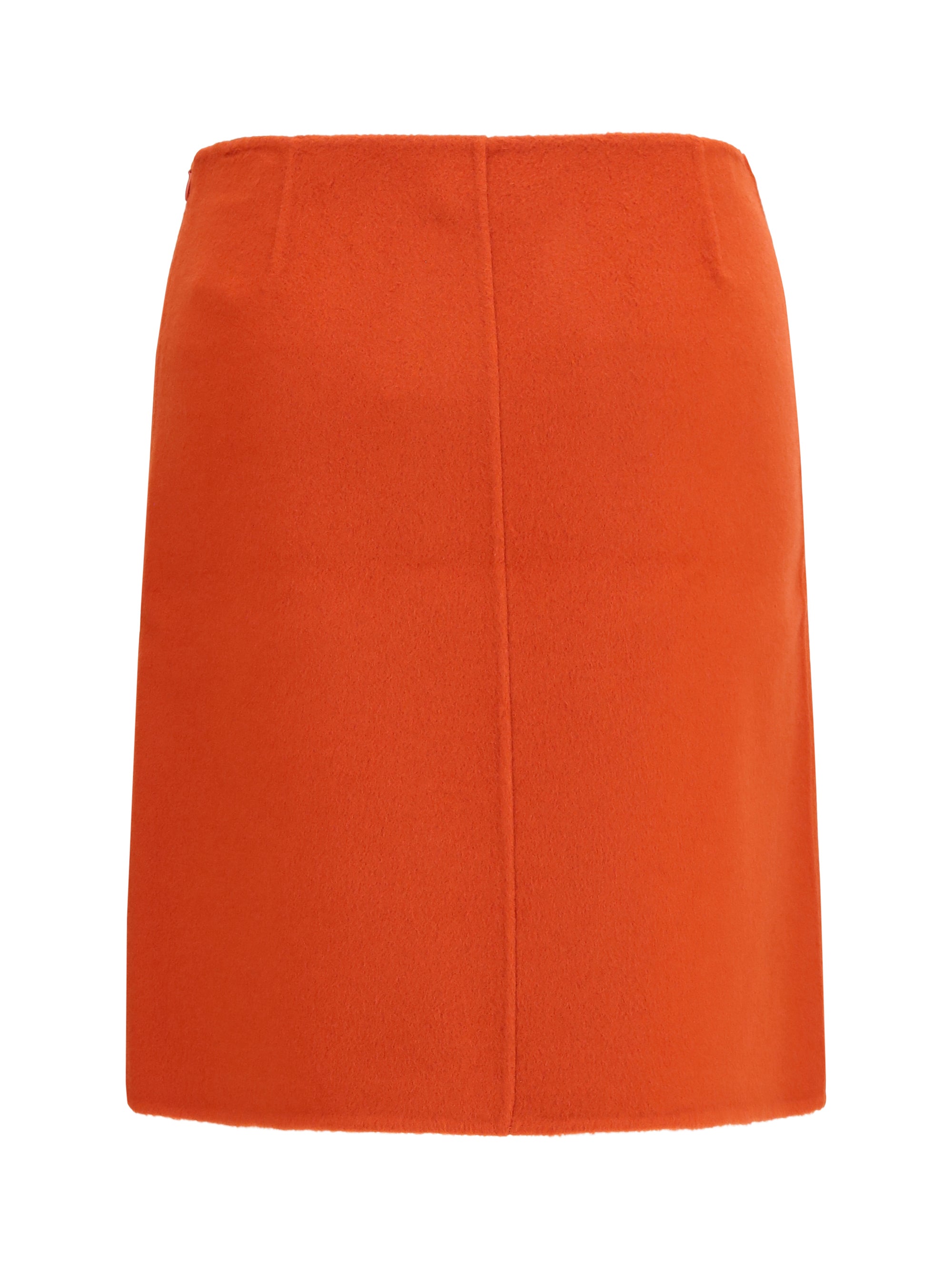 wool mini skirt
