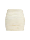 ruffle mini skirt