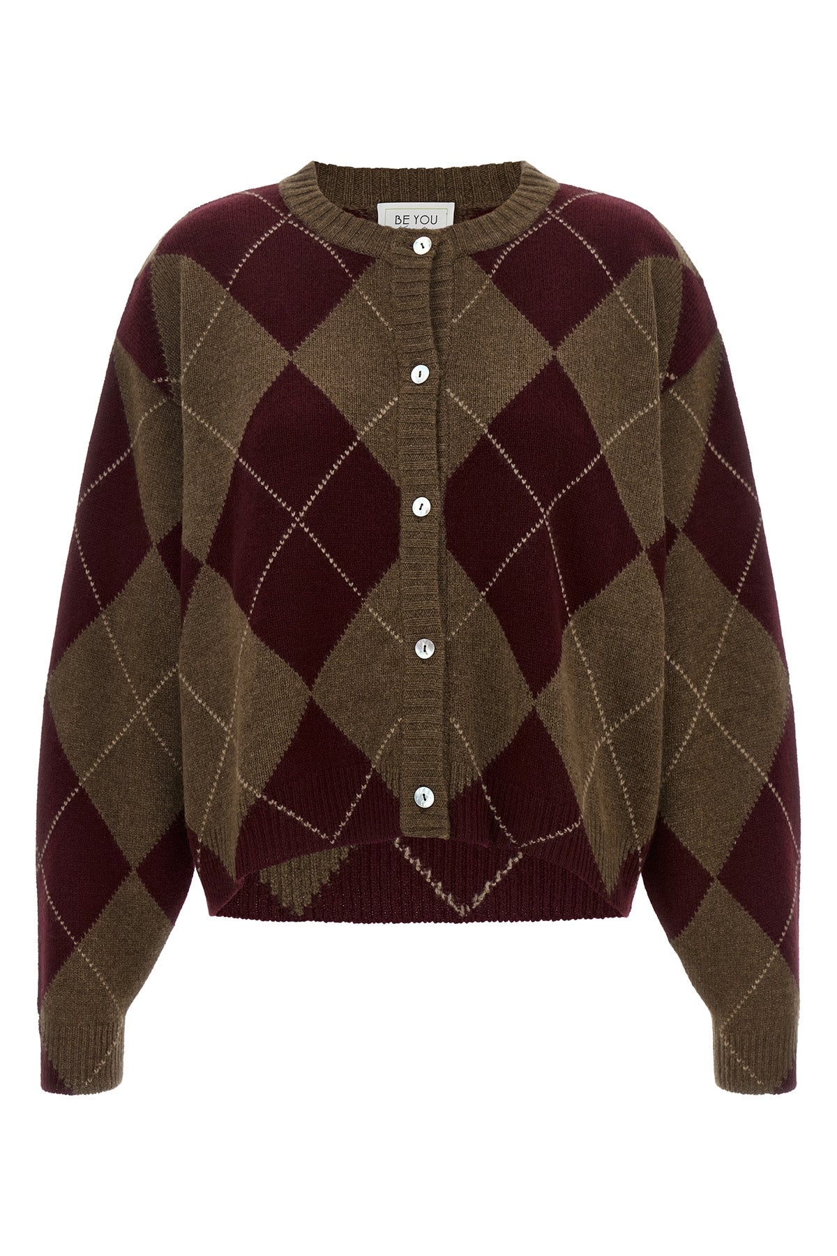 the be you 3035 cardigan sets new standards in knitwear through a structured b