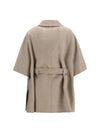 nettare cashmere cape with belt