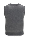 wool floral vest