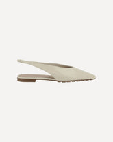 Bottega Veneta Slingback Pumps White