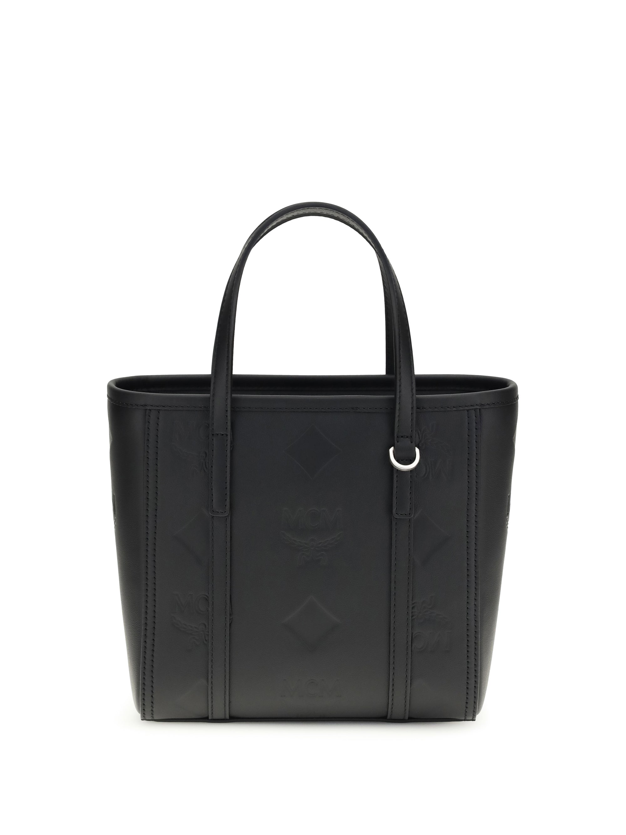 toni small tote bag with embossed maxi visetos motif