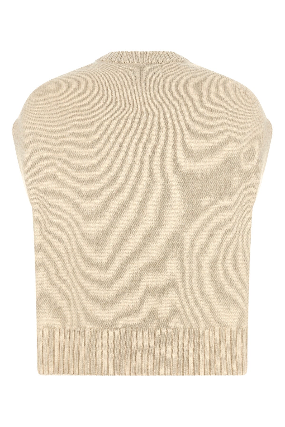 the be you 9040 vest in pure cashmere redefines the concept of essential knitw