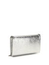 falabella metallic fabric shoulder bag