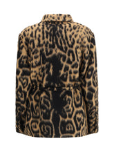 FENDI 40 embroidered wool-blend jacket