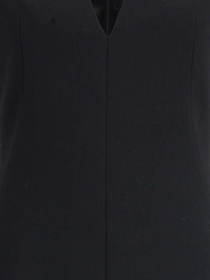 GIVENCHY 36 v-neck pencil dress