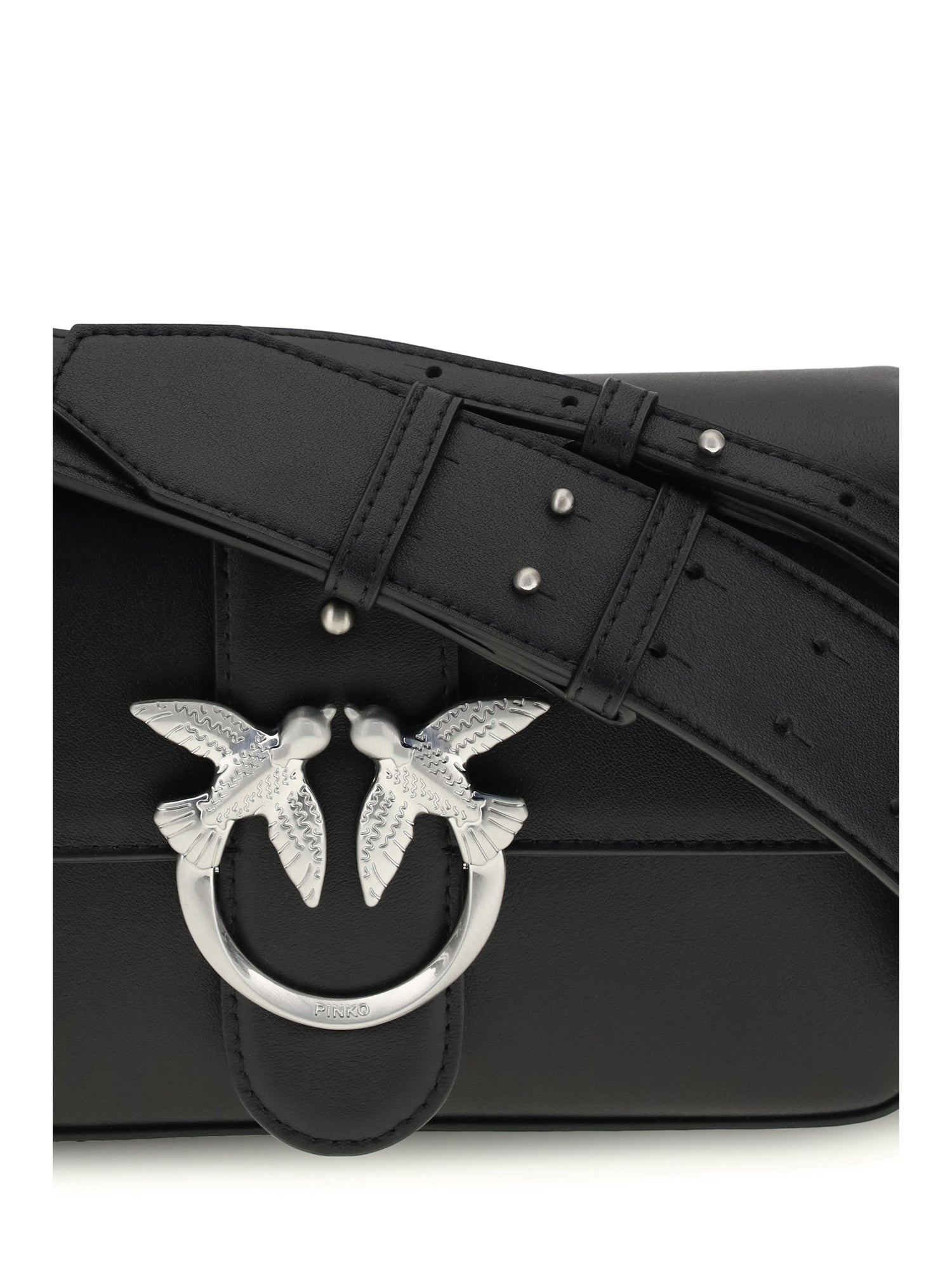 PINKO OS mini love shoulder bag