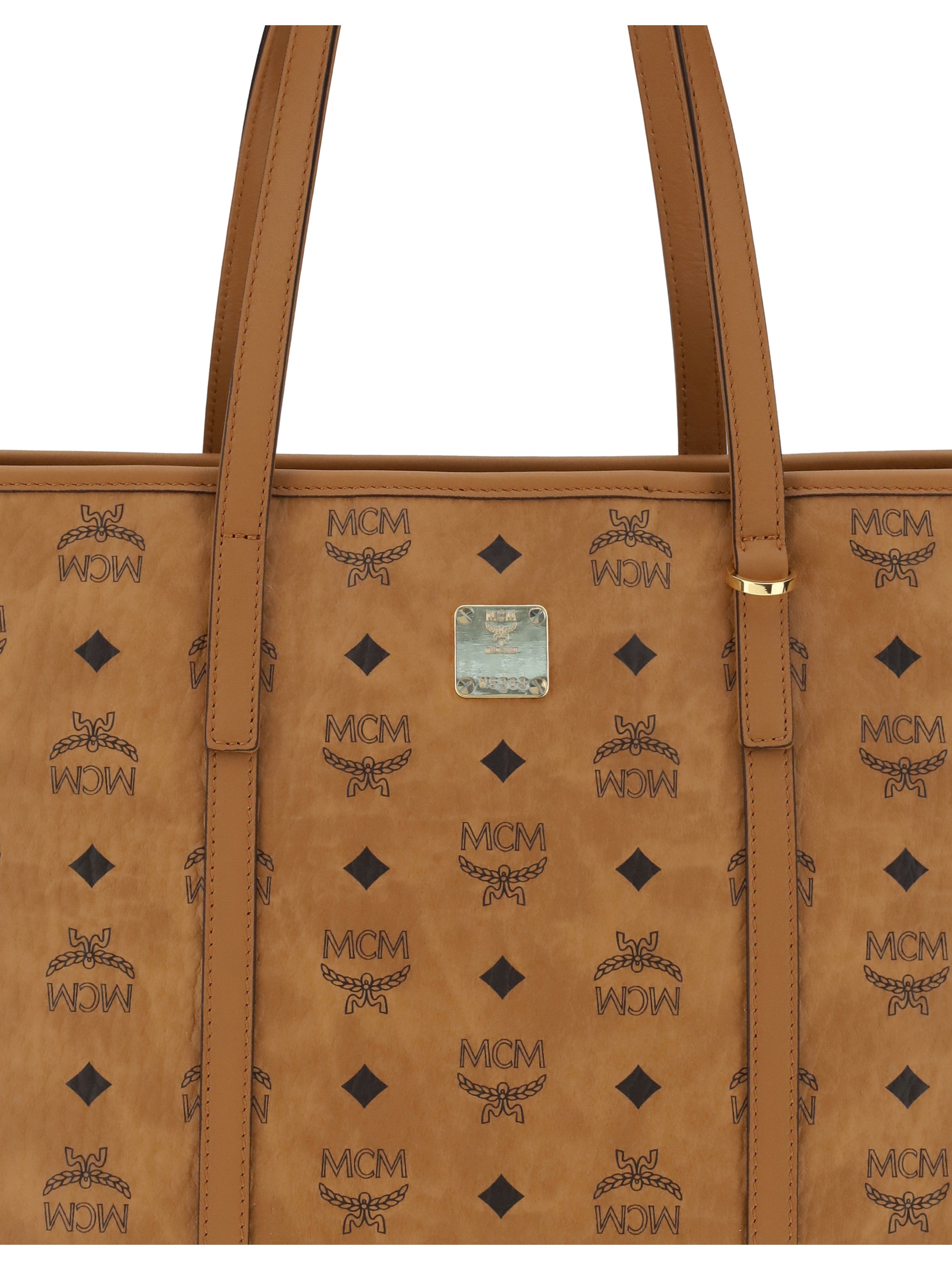 MCM OS toni tote bag