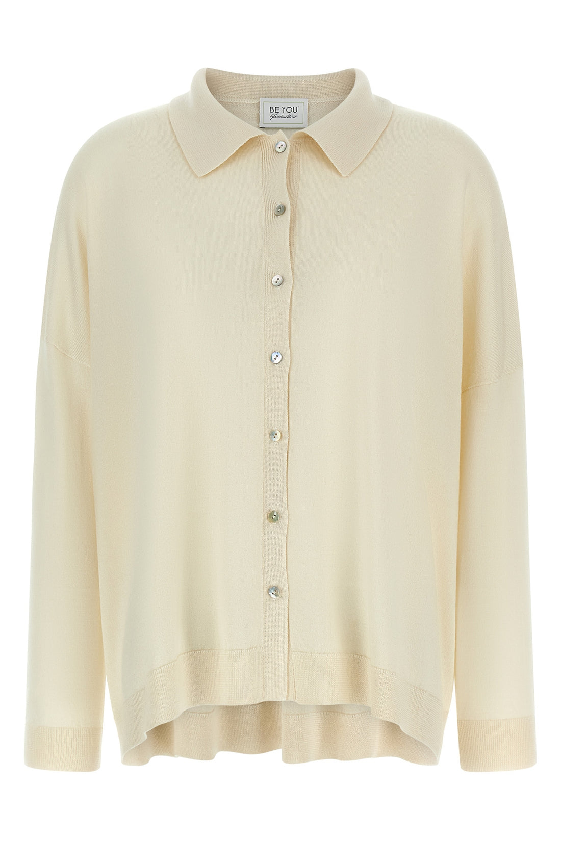 BE YOU M lady17 cashmere and silk blend cardigan
