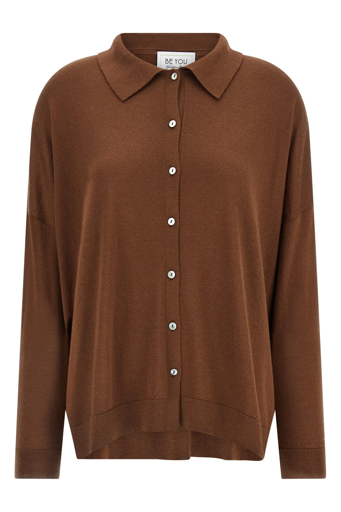 BE YOU M lady17 cashmere and silk blend cardigan