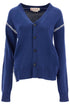 cardigan with stitching details