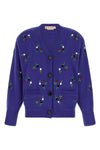 the marni cardigan in virgin wool and cashmere blend embodies a sophisticated an