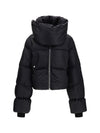 padded funnel neck jacket