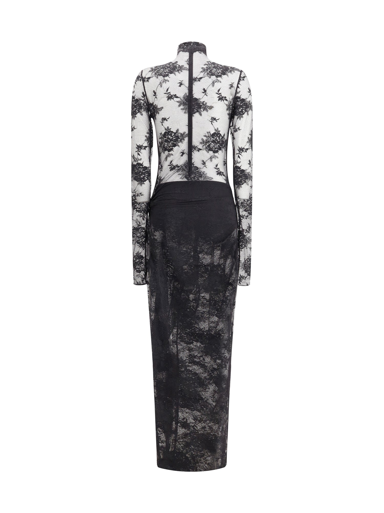 THE ANDAMANE 42 tessa sheer lace jumpsuit