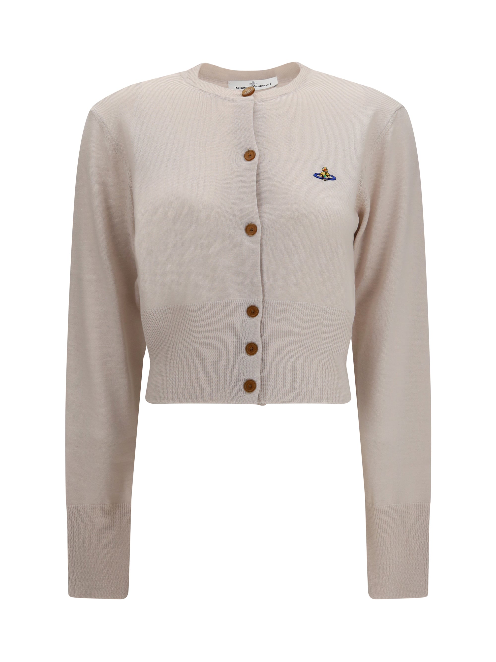 bea cropped wool cardigan