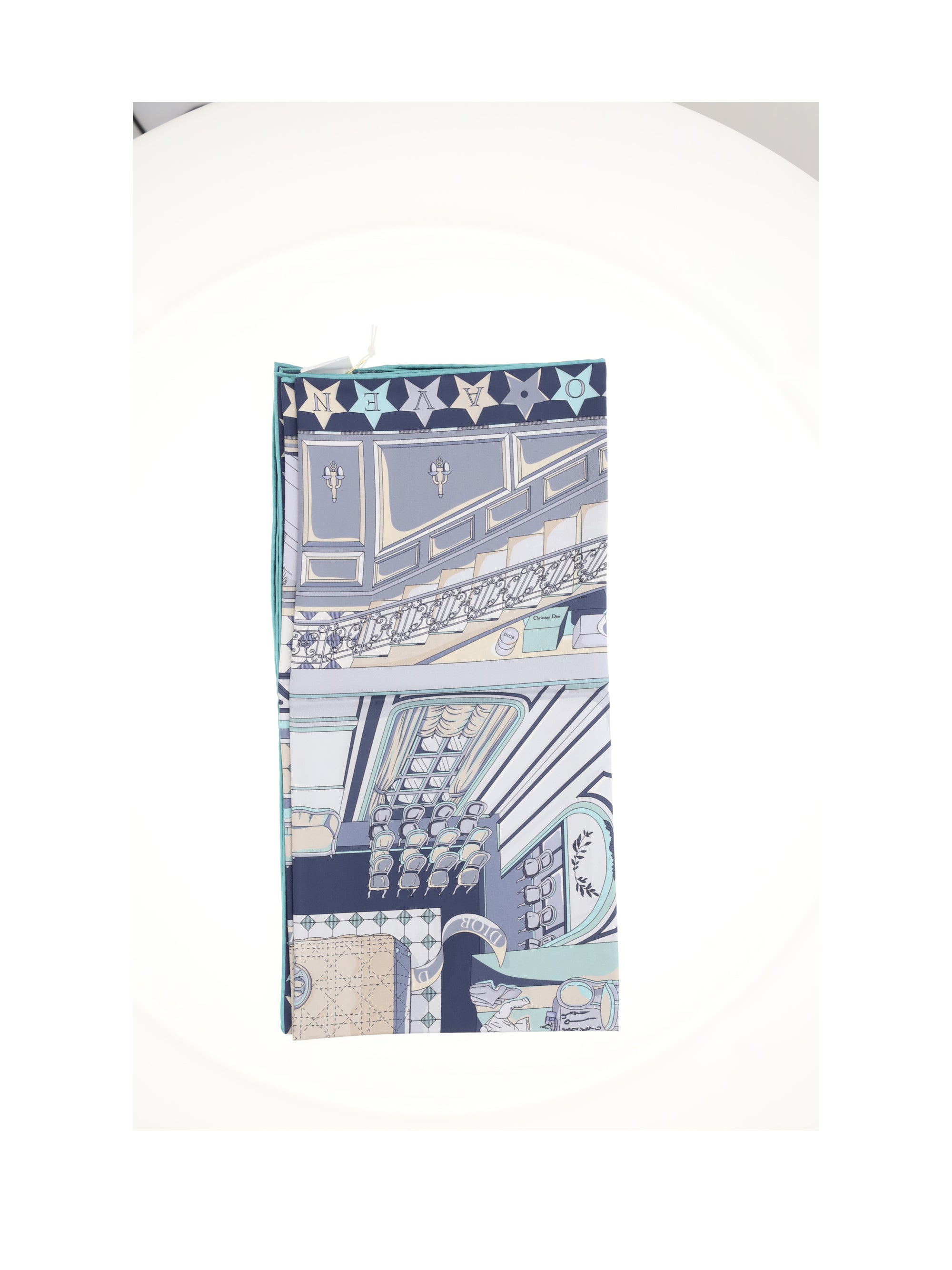 90x90 inside dior avenue scarf
