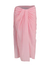 pareo skirt in stretch muslin