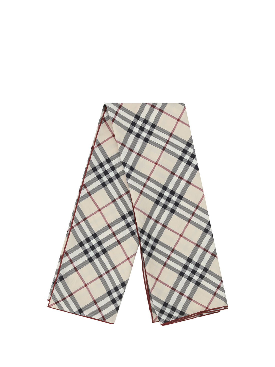 BURBERRY OS silk scarf